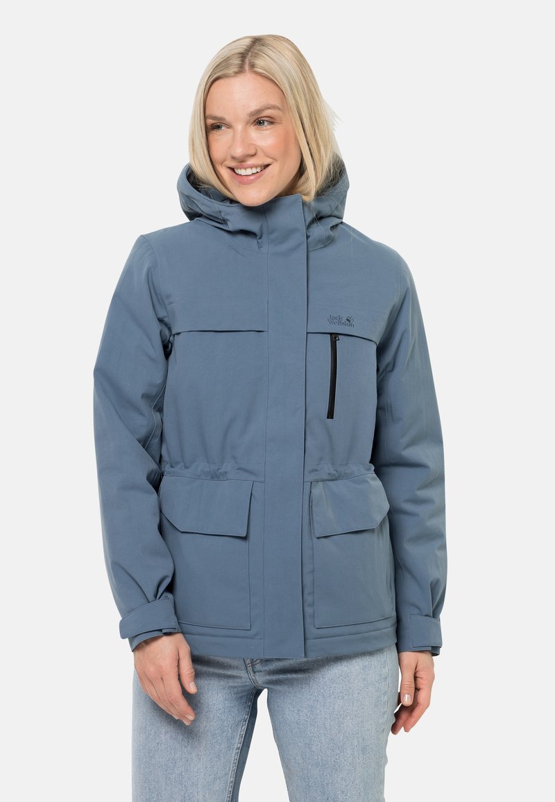 Damen Sportbekleidung | Jack Wolfskin WHITE FROST JACKET W Winterjacke frost blue/blaugrau - VU83398 Damen Sportbekleidung | Jack Wolfskin WHITE FROST JACKET W Winterjacke frost blue/blaugrau - VU83398