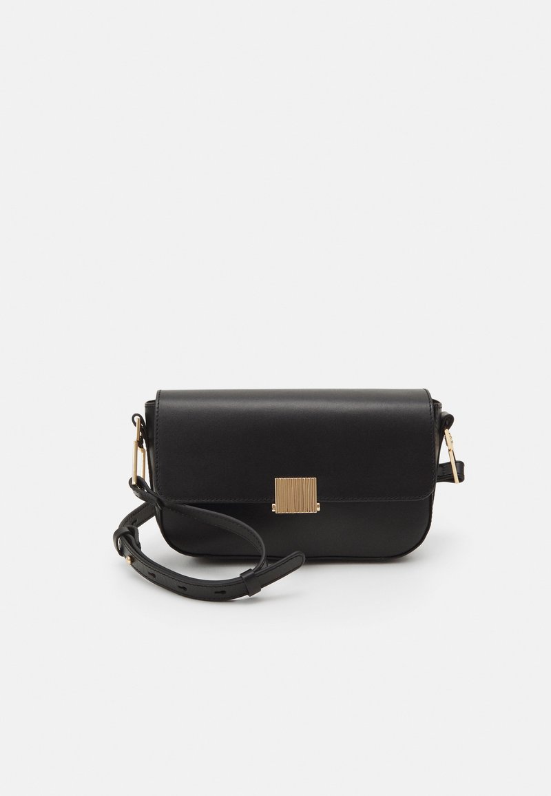Zign LEATHER - Torba čez telo -  black