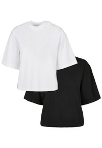 Urban Classics 2-PACK - Pamata T-krekls - white+black