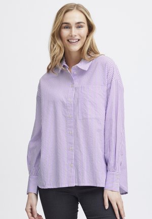 POPPA - Button-down blouse - viola mix