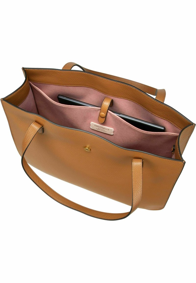 Damen Handtaschen | Coccinelle COSIMA Shopping Bag caramel/hellbraun - RE02831 Damen Handtaschen | Coccinelle COSIMA Shopping Bag caramel/hellbraun - RE02831