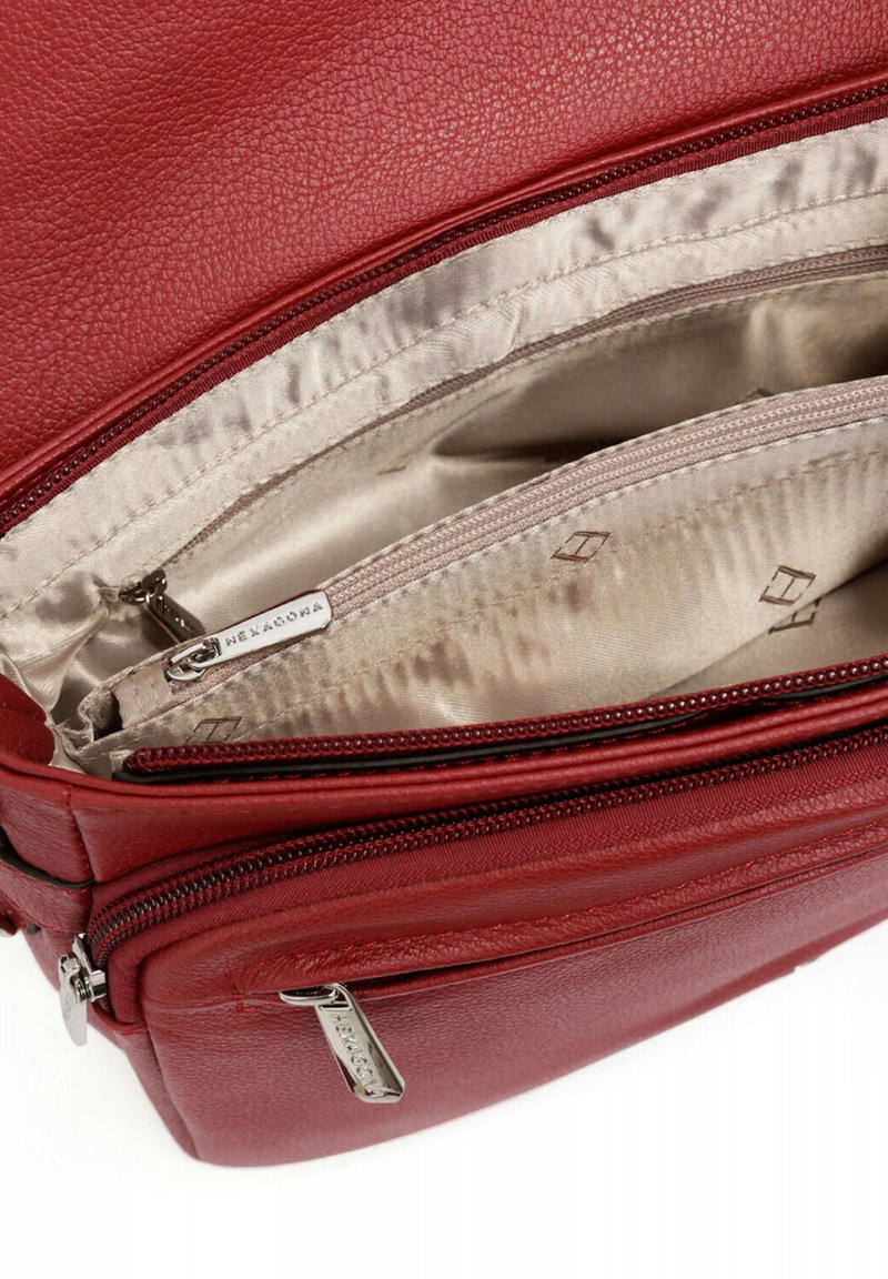 Hexagona CONFORT Umhängetasche rouge foncé/dunkelrot Zalando