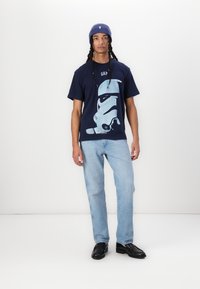 GAP TEE - Tricou cu imprimeu - navy
