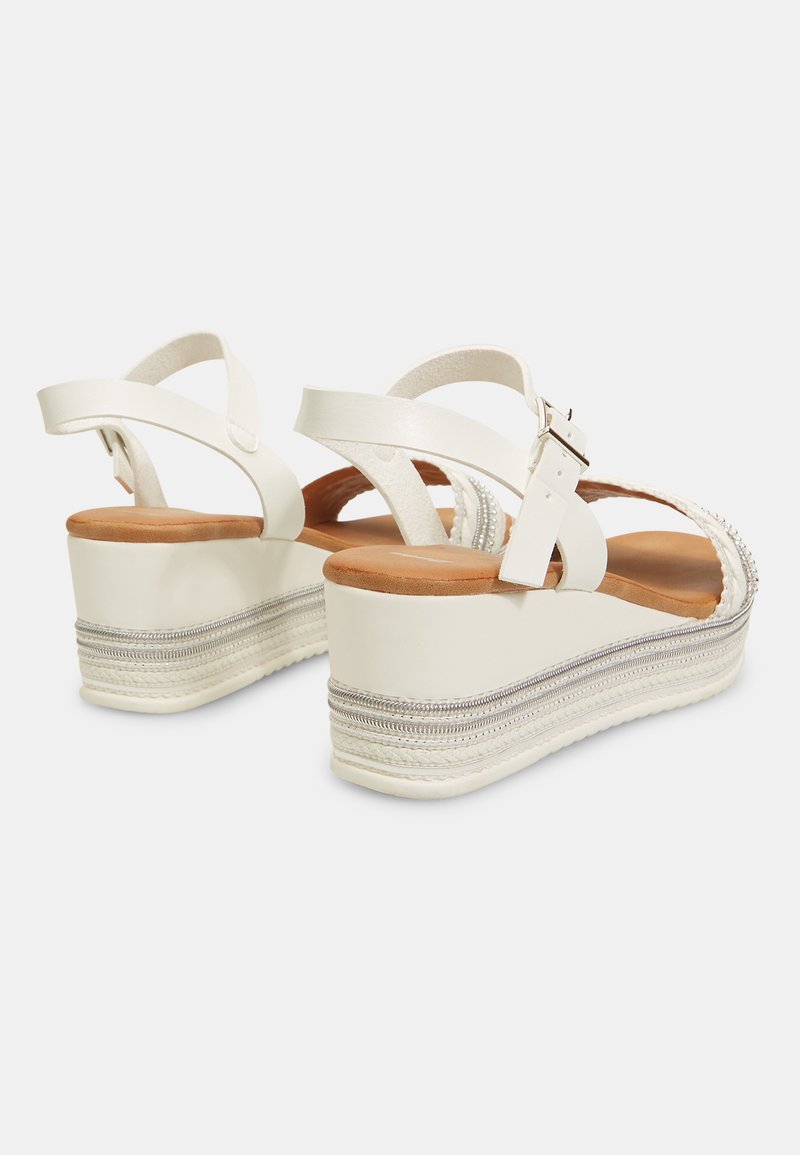 Sandali Bambina Bata Con Zeppa E Fiocco | Tela, Leggeri E Comodi - Unisex - Foto 7