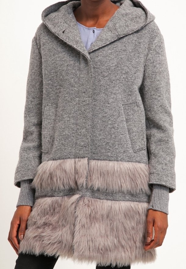 Sisley Kort kappa / rock - grey