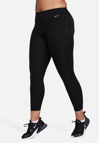 Nike Performance - UNIVERSA 7/8 - Leggings - black/(black) Thumbnail Image 1