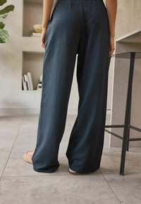 Next WIDE LEG JOGGERS - Tréningruha alsók - washed blue