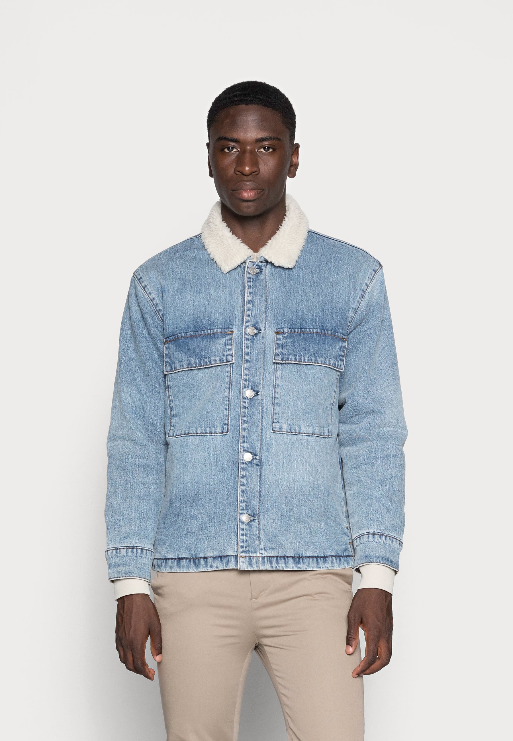 camicia jeans abercrombie