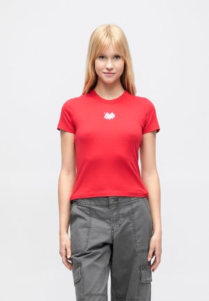JXGIGI VALENTINE TEE - T-shirts med print - racing red