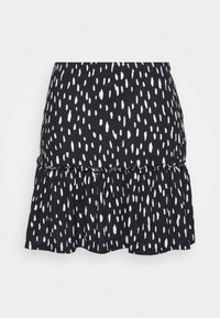 VMGELINA FRILL DETAIL SHORT SKIRT - Minissaia - black