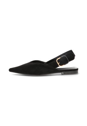 Luna Collection, IDEAL SHOES - Bailarinas con tira trasera - black