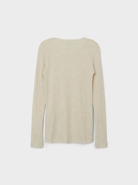Name it NKFKAB SLIM - Långärmad tröja - peyote melange