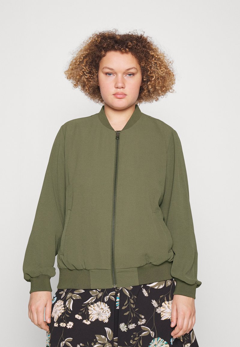 Only Carmakoma New Starline jacket olive