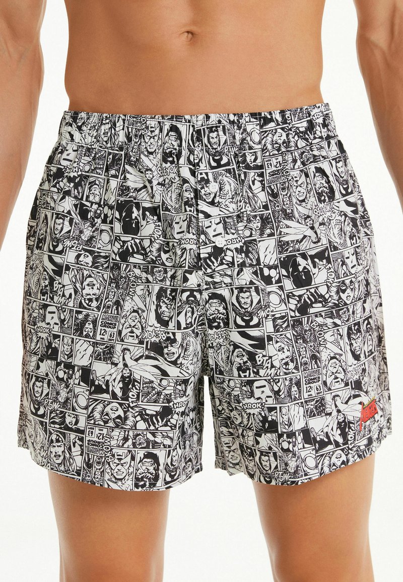 Tezenis MARVEL Boxer shorts v stampa marvel comics b w/multi