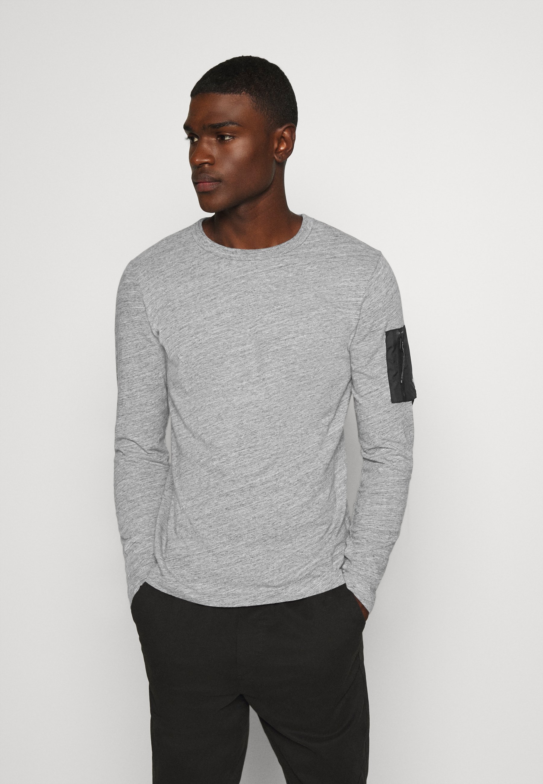 Replay Topper langermet medium grey Zalando.no Replay Topper langermet - medium grey