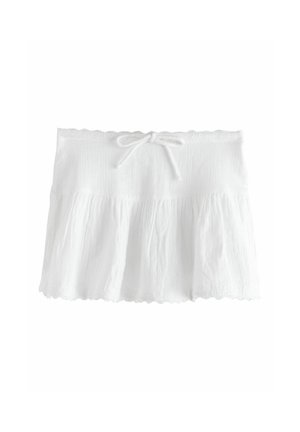 Next, REGULAR FIT - PULL ON MINI SKIRT . - A-line skirt - white