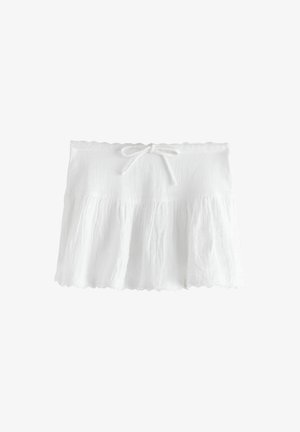 Next, REGULAR FIT - PULL ON MINI SKIRT . - A-Linien-Rock - white
