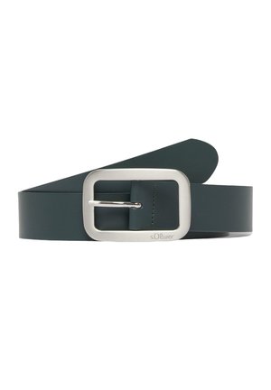 MIT QUADRATISCHER SCHNALLE - Ceinture - petrol