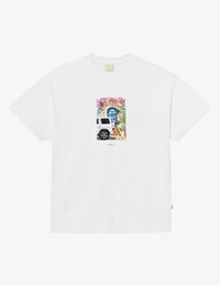 CARRO TEE UNISEX - Trükipildiga T-särk - white