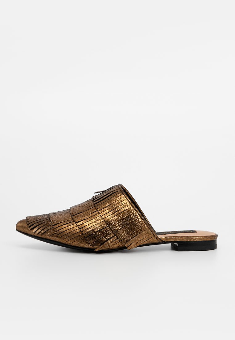 DKNY Muiltjes goudkleurig