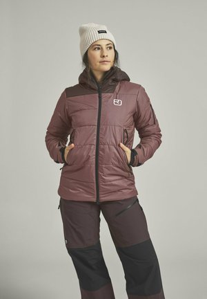 SWISSWOOL ZINAL - Daunenjacke - chestnut