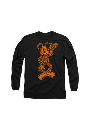 MICKEY MOUSE SKELETON - Long sleeved top - black