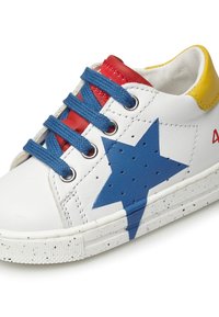 Falcotto SALAZAR IMPRIMÉ ÉTOILE - Sneakers basse - weiß blau