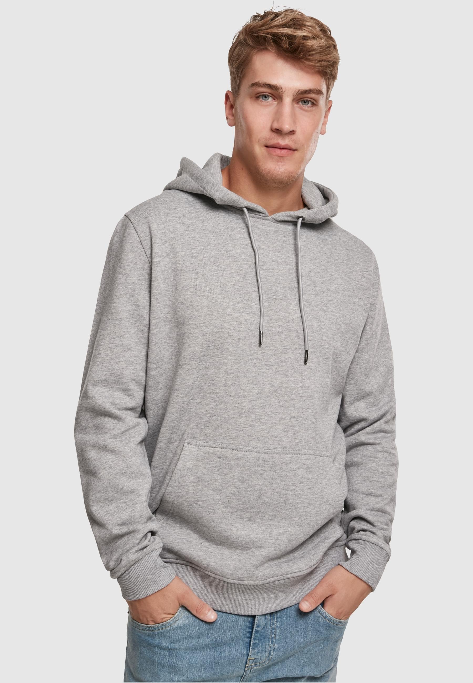 Urban Classics Felpa Con Cappuccio Basic Terry Uomo – Unionbeige, Taglia XXL - 5
