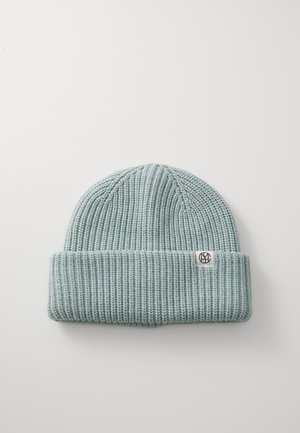 MSCH Copenhagen, GALINE RACHELLE ICON BEANIE KEY - Mütze - blue surf melange