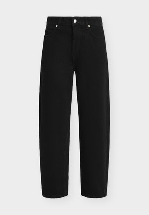Marc O'Polo DENIM, STINE - Baggy jeans - black multi-coloured