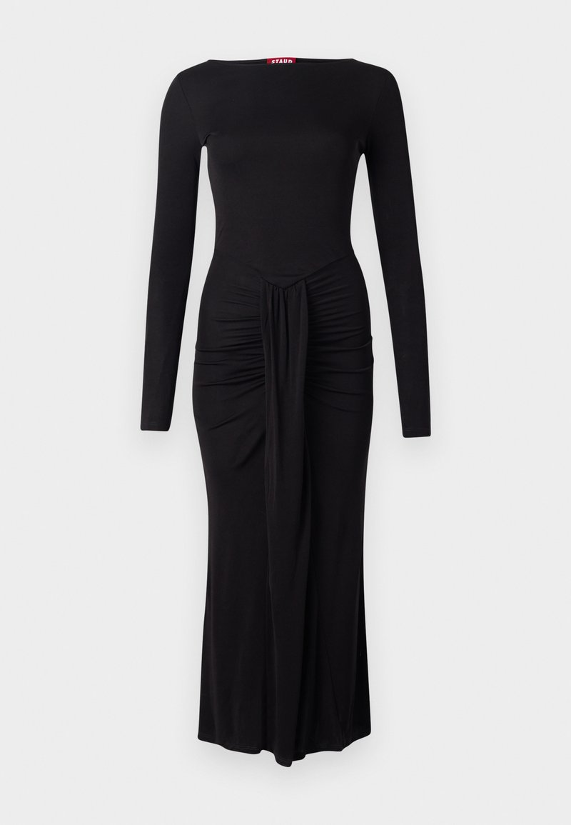 STAUD Maxi-jurk zwart STAUD Maxi-jurk zwart