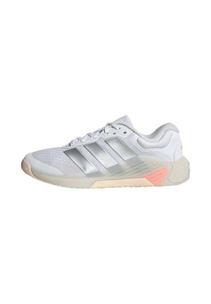 adidas Performance, DROPSET 4 POWER - Scarpe da allenamento - cloud white/silver metallic/lucid orange