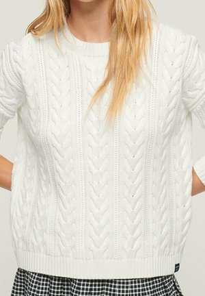 Jersey de punto - white