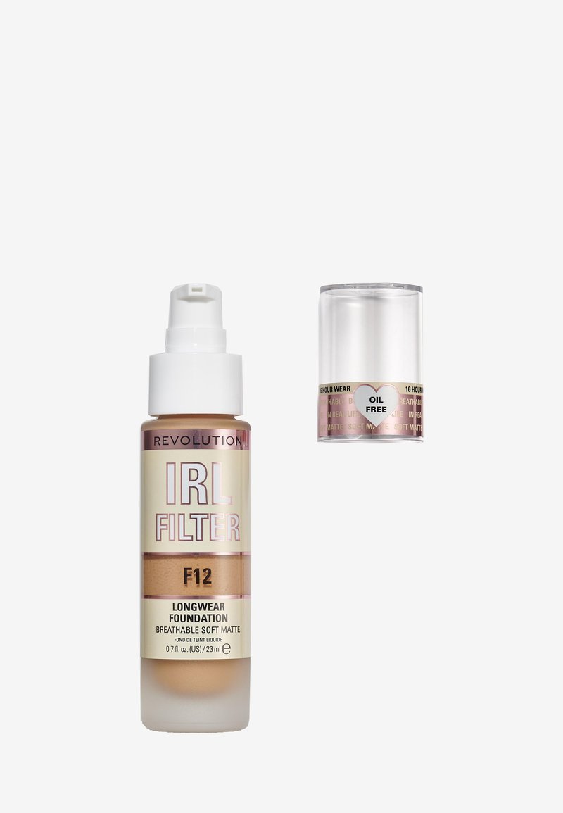 Makeup Revolution - IRL FILTER LONGWEAR FOUNDATION - Base de maquillaje - f12, Ampliar