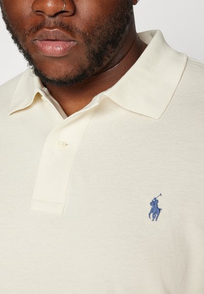 Polo Ralph Lauren Big & Tall THE ICONIC MESH POLO SHIRT - Polo majica - herbal milk