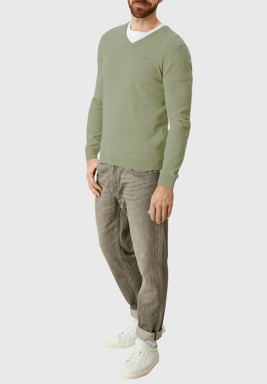 DecoPro Fransenverzierung 8,9 Cm - Grün/Nebel/Salbeigrün, Handgebundene Quasten Für Gardinen & Kissen, Pro Yard