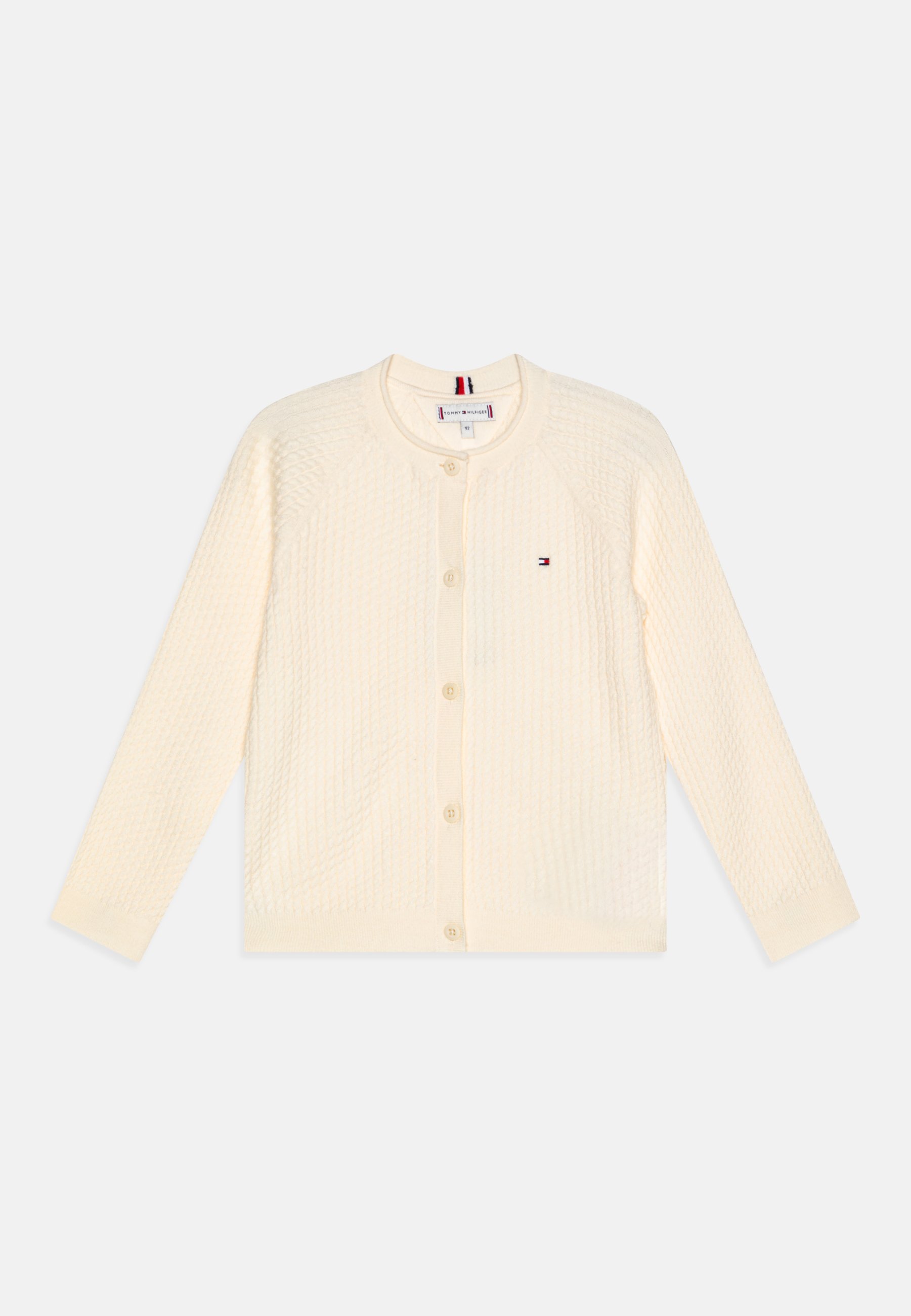 Tommy Hilfiger CABLE CARDIGAN UNISEX Strickjacke calico - Main Image