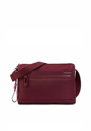 Hedgren, INNER CITY UMHÄNGETASCHE RFID SCHUTZ 27.5 CM - Cross body bag - maroon banner