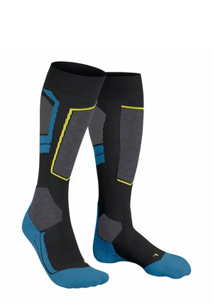 FALKE SK4 SKIING LIGHT CUSHIONING - Chaussettes de sport - black