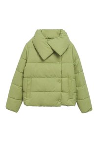 Mango Cappotto invernale - light green