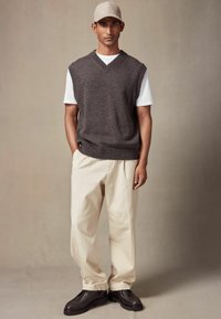 Next V-NECK  REGULAR FIT - Pulóver - grey