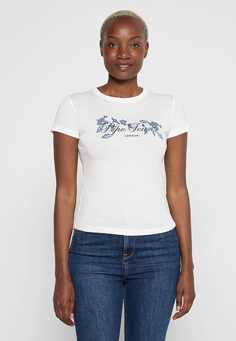 Pepe Jeans T-shirt print wit