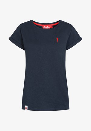 BASIC KIPPES - T-shirt basique - navy