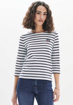 FRENCH BRAND FASHION ELEGANT MODERN - Maglietta a manica lunga - bleu marine