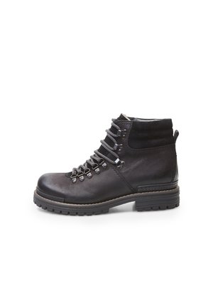 Lace-up ankle boots - nero