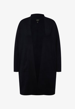 Ulla Popken PLUS SIZE LONG OPEN FRONT - Kardigan - dark blue