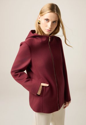 CON CAPPUCCIO E ZIP - Jas - bordeaux