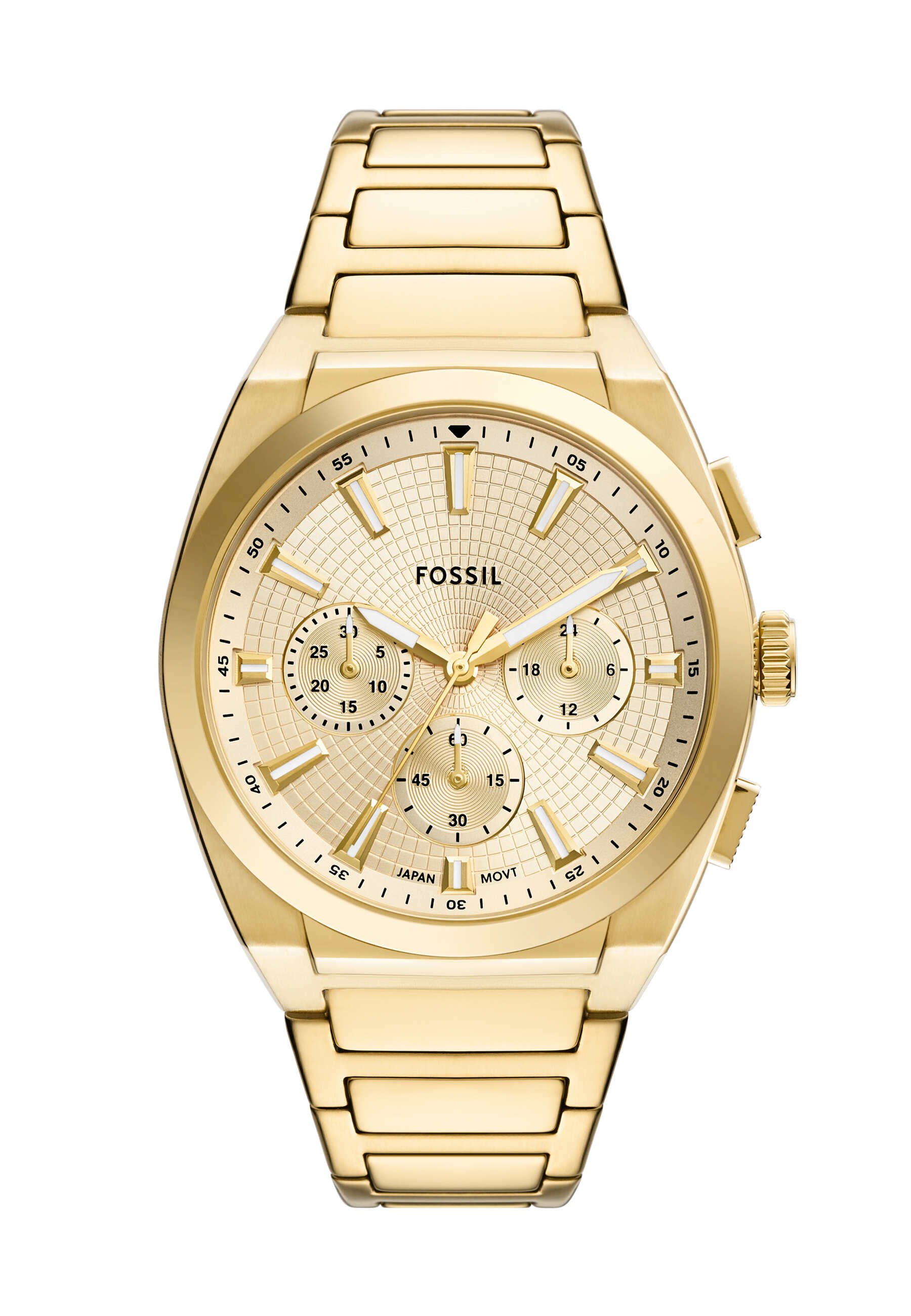 Fossil EVERETT Chronograph watch gold-tone/gold-coloured