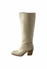 FOREVER COMFORT KNEE HIGH BLOCK HEEL  - REGULAR FIT - Stövel - neutral leather