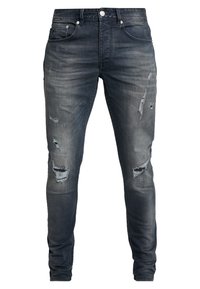 CHASIN' Jeans slim fit - dark-blue denim